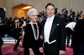 Elon Musk's mother says she sleeps in the "garage" when she visits...