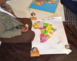 Then use a globe or atlas to figure out which country you have drawn. Drawing The Map Of Africa The Troutbeck School