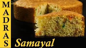 Eggless Rava Cake Recipe In Tamil Semolina Cake Recipe Sooji Cake Recipe Cake Recipes In Tamil Youtube