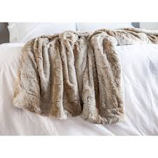 A large faux fur throw blanket is one of our favorite decorative accents to use in the winter. Chanasya Super Soft Fuzzy Fur Elegant Throw Blanket Faux Fur Falling Leaf Pattern With Fluffy