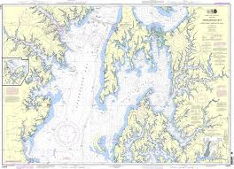 Noaa Chart 12270 Chesapeake Bay Eastern Bay And South River Selby Bay