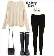 17 Rainy Polyvore Combinations Rainy Day Outfit Outfits With Leggings Lazy Day Outfits