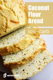 Keto Coconut Flour Bread 1g Carbs Recipe In 2020 Coconut Flour Bread Low Carb Coconut Flour Bread Coconut Flour Recipes