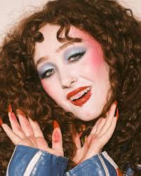 My nme shoot ♡‧₊˚ p.s. yes i eat my lipstick ! Xox writer:  @misternicklevine photography: @kristenjanwong styling: @genesiswbb hair  @fayemesss mua: @ali.scharf