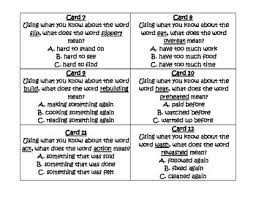 Word Families Task Cards For Journeys 3rd Grade By Toni Zeveney Tpt