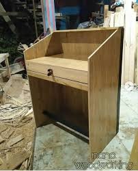 Aug 28, 2018 · 6 model meja makan kayu unik untuk cafe / restoran. Meja Kasir Minimalis Nano Woodworking Facebook