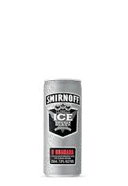 Smirnoff ice double black cans are the perfect blend of triple distilled vodka and tangy citrus flavoured soda. Smirnoff Ice Double Black Guarana Vodka Soda 24x250ml Can Drinkland