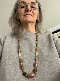 Polished rocks. It feels so amazing to rub them. Given the current state of  my brain, you may have to remind me!