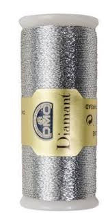Dmc Diamant Metallic Thread D415 Chrome Silver