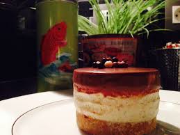 Mousse Vanille Bourbon Sur Biscuit Croquant Et Ganache Chocolat Mousse Vanille Vanille Bourbon Chocolat