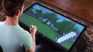 Which makes for a great looking and subtly geeky coffee. Play Minecraft On This Android Powered Coffee Table How To Play Minecraft Coffee Table New Technology Gadgets