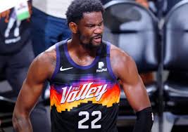 The phoenix suns could not be more excited about the development of deandre ayton. Video Deandre Ayton Sticks Head Out Of Car S Sunroof To Celebrate With Suns Fans After 4 0 Sweep Of Nuggets Ahn Fire Digital