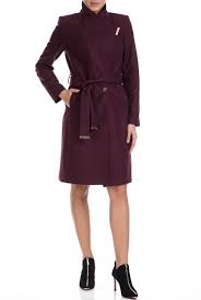 Γυναικείο παλτό TED BAKER μπορντό (1568131.0-0404) | Factory Outlet