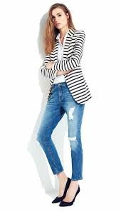 Bayan Jean Pantolon Modelleri Kot Denim Fashion Women Sleeve Top