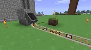 To craft, place 6 iron ingots in two vertical columns on the outer edges of the crafting table. How Should I Design A Powered Rail Station Arqade