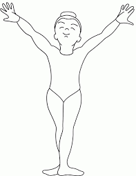 Gymnastics evolved from exercises used by the ancient greeks that included skills for mounting and dismounting a horse and circus performance skills. Olympics Gymnastics Finish In Gymnastic Coloring Page Download Print Online Coloring Pages For Free Color Nimbus