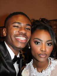 My Little Lady Darianne Ewing and her Beau Josh Taylor came through  dripping in blue💙 #PrettyPower #Prom2025