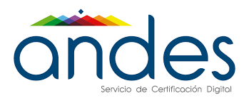 Você verá logo mais nesta página os outros vários usos deste certificado digital. Inicio Andes Scd