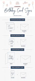 Birthday Card Sizes For Every Need Party Planning Tips
