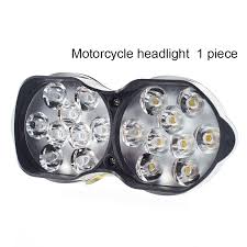 Ya udah sekalian deh kutak katik lampu sein dan nambahin lampu rem. Lampu Tembak Motor Atv Led Spotlight 18 Led U9 Black Jakartanotebook Com