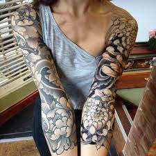 Black and grey japanese tattoo. Dalmiro On Instagram Almost There With These Two Black Grey Forever Onamissionmachines For T Sleeve Tattoos For Women Tattoos Japanese Sleeve Tattoos