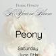 A Year in Bloom: Peony — Marmo