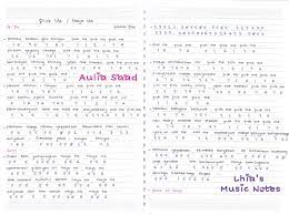 Not Angka Pianika Lagu Lirik Lagu