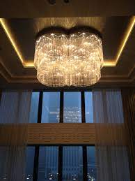 Ballroom Chandelier At The Langham Chicago Ceiling Decor Crystal Chandelier Chandelier