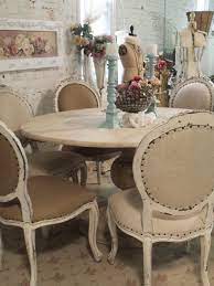 Farmhouse shabby chic style dining table and 6 chairs. Shabby Chic Dining Table You Ll Love In 2021 Visualhunt