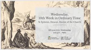 Before the pandemic, the cathedral would gather for morning and evening prayer from the liturgy of the hours before daily mass. Mass L Wednesday 10th Week In Ordinary Time Youtube