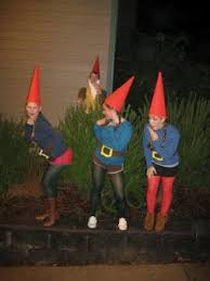Gnome Costume What A Cute Idea For Those Of Us On The Shorter Side In 2020 Halloween Costumes Friends Halloween Funny Homemade Halloween Costumes