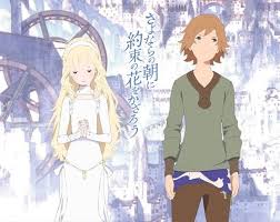 Sayonara No Asa Ni Yakusoku No Hana Wo Kazarou Personajes Maquia Anime Anime Movies Anime Characters