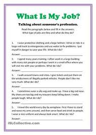 A Nice Warm Up Or End Of Class Speaking X2f Writing Activity Talking About People S Professions Printable Worksheets Learn English Kids Worksheets Printables