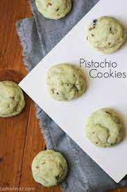 Pistachio Cookies Baked In Az Recipe Pistachio Cookies Diy Food Recipes Diy Easy Recipes