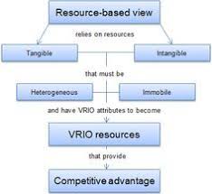 An Image Illustrates The Key Points Of Resource Based View Model Resource Based View Argues That Reources Bot Resource Based View Corporate Strategy Resources