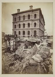 Chicago Fire Of 1871 Post Office Chicago Fire