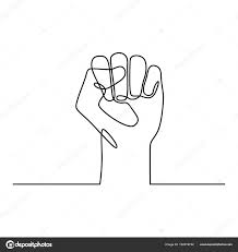 The single line drawing hands should pay attention to the gracefulness of the arc. One Line Drawing Hands