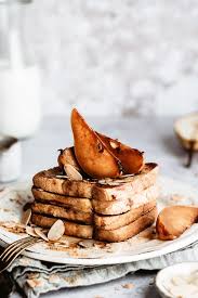 Pear Almond Cinnamon French Toast Recipe Easy Recipe French Toast Recipe Easy Cinnamon Cinnamon French Toast French Toast Recipe Cinnamon