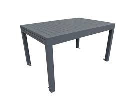 table de jardin de repas lisbone rectangulaire anthracite 8 10 personnes leroy merlin muebles de exterior fundas para muebles muebles
