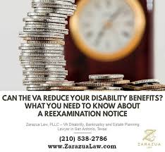 Can The Va Reduce Your Disability Benefits What You Need To Know About A Reexamination Notice Disability Benefit Va Disability Disability