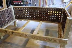 This popular outdoor daybed looks more like a sofa, but its side arms fold down for those times you want to use it as a bed. Outdoor Daybed Diy Project Perfect Outdoor Sofa And Daybed