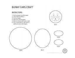 Bunny feet style can apply a consistent look across the whole document instead of having to format each section individually. Preschool Easter Bunny Ears Craft W Printable Template Kids Activities Blog