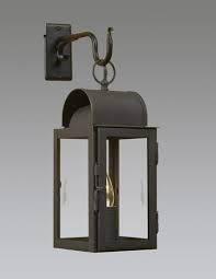 With brass and copper lanterns, removing the lacquer coating is essential to allow aging processes there are many ways to give a new, metal lantern an antique finish. Antique Vintage Outdoor Lighting The Federalist