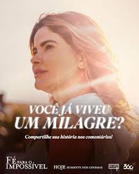 Quanta emoção 🥹🤍 Juliana Alves é a nossa Dra. Vera Vicente no filme “FÉ  PARA O IMPOSSÍVEL” e apareceu aqui no nosso perfil para te contar um  pouquinho sobre sua personagem. 🎬