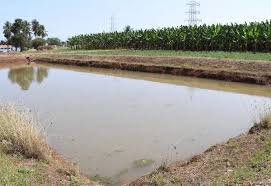 Completed open well after professional well digging