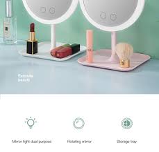Led makeup mirror storage tray. China Makeup Mirror With Led Light Dressing Table Mirror Beauty Ring Light Mirror Beauty Tools For Photo F On Global Sources Light Mirror Makeup Smart Makeup Mirror Makeup Led Mirror