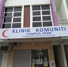 Dzulkefly berkata klinik komuniti juga akan ditambah nilai dengan menempatkan pegawai perubatan dan pegawai. Klinik Komuniti Campus Park Home Facebook