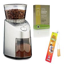 Black And Decker Coffee Grinder Cleaning Capresso 565 05 Infinity Stainless Steel Conical Burr Grinder With Urnex Full Circle Biodegradable Coffee Grinder Cleaning Tablets And Coffee Grinder Cleaning Tablets Capresso Coffee Flavor