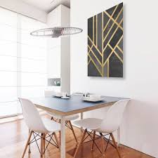 Art Deco Geometry Tableau Design Numerote By Elisabeth Fredriksson A Partir De 49 Www Chall Fr Scandinave Idee Deco Appartement Deco Decoration Maison