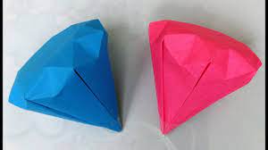 Check spelling or type a new query. How To Make A Paper Diamond With Eight Edges Origami Youtube